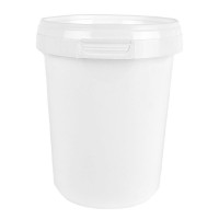 520 ML WHITE TAMPER EVIDENT TUB and LID